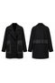 Torba Cepli Double-Breasted Luna Short Jacket 815 Black - 4