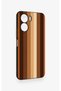 Vivo Y16 Compatible Autumn Lines Patterned Silicone Case - 3