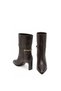 Genuine Leather Heeled Women's Boots 165 Brown - 7