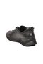 Black Genuine Leather Lace-Up Rubber Sole Women's Casual Shoes 1953840K - 4