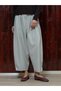 Cream Palazzo Pants - 3