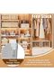 Expandable Cabinet Storage, Closet Shelf Clothes Storage, Expandable Length and Height, Shelf Stacka - 4