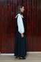 Black Velvet Long Jile Dress - 4