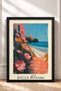Brezza Dell'Oceano Written Pink Flowers Framed Painting Italy Poster Wall Decor Itp075 - 3