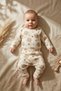 Brown Baby Bear Patterned 100% Double Cotton Baby Boy Set 3-9 Months