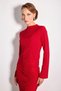 Gathered Detailed Long Lycra Evening Dress - Red - 6