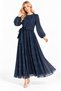 Etro Patterned Beaded Embroidered Side-Tie Full-Length Dress with Fully Lined Interior - 3