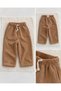 Girls & Boys Elastic Corduroy Pants - 2
