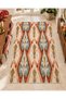 Eta Pastel Ikat Geometric Pattern Woven Base Rug Eta4438 - 3