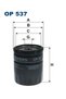 Oil filter OP 537 - 2
