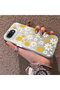 iPhone 16E Compatible Spring Daisy Print Case, Durable, Cute. - 2