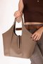Women's Daily Large Bag with a Puppy Bag Inside Ars.1255 Mink - 4