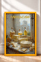 Parmigiano Cheese and Honey Bottles Framed Picture, Italy Poster, Wall Decor, Itp095. - 3