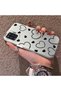 Black Striped Silicone Case Compatible with Samsung Galaxy A12/M12, Featuring a Simple and Stylish Design. - 2