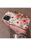 Pink Protective Case with a Large Floral Print, Compatible with Tecno Spark 40, Provides Impact Protection. - 2