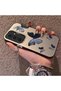 Black and Gray Butterfly-Printed Protective Case Compatible with the Samsung Galaxy S24 Plus, Offering Impact Protection. - 2