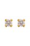 2 mm CZ Gold Plated