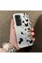 Samsung Galaxy S24 Plus Compatible Case with a Dot and Butterfly Pattern, Suitable for Everyday Use.