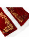 8PCS Adult Deluxe Velvet Santa Claus Costume Set, Christmas Men's Deluxe Santa Suit, Santa Claus Suit Outfit for Men in Christmas Holiday - 7