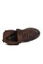 Stylish and Comfortable Women's Boots with Rubber Sole, Zipper Closure, Fleece Lining, and Genuine Leather Upper in Coffee Color 1953877K - 4