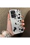 Realme Note 60 Compatible Case with a Dot and Butterfly Pattern, Suitable for Everyday Use.