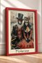 Mysterious Venice Carnival Masquerade Double-Frame Painting Italy Poster Wall Decor Itp101 - 2