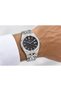 VANTIER SD1432 Men's Analog Watch with Black Dial and Silver-Tone Stainless Steel Bracelet - 6