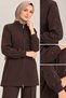 Two-Piece Set with Zipper and Beaded Detailing on the Sleeves. - 6