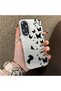 Oppo A60 Compatible Dot and Butterfly Combination Printed Case, for Everyday Use.