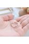 925 Silver Ring Type Simple Wedding Ring, Size 49 - 4