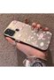 غطاء سيليكون متوافق مع هاتف Samsung Galaxy A21S، بتصميم لطيف يضم رسومات لسلاحف وردية وقواقع بحرية. - 2