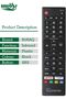 جهاز التحكم عن بعد Telezone KMC جهاز التحكم عن بعد للتلفزيونات الذكية LCD LED - 2