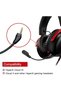 ميكروفون بديل مُحسّن يناسب سماعات الألعاب السلكية/اللاسلكية HyperX Cloud III، قابل للفصل ومضاد للضوضاء - 5