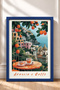 Arancia E Caffè Balkonda Coffee Keyfi Framed Painting Italy Poster Living Room Kitchen Wall Decor Itp112 - 3