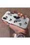 Black and Gray Butterfly-Printed Protective Case Compatible with iPhone Xr, Offering Impact Protection. - 2
