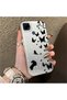 Realme C15/C25/C25S Compatible Case with a Dot and Butterfly Pattern, Suitable for Everyday Use.