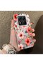 Poco X7 Compatible Protective Case with Large Floral Print, Impact Protection.