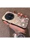 Pink Turtle and Seashell Patterned Silicone Case Compatible with the Vivo X200 Pro, Featuring a Cute Design. - 2