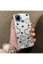 Black Striped Silicone Case Compatible with Realme C15/C25/C25S, Featuring a Simple and Stylish Design.