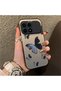 Black and Gray Butterfly-Printed Protective Case Compatible with Poco F8 Pro 5g, Offering Impact Protection.