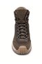 -Men's Genuine Leather Outdoor Boots, Brown, Trekking Style, Non-Slip Sole, Lace-Up. - 4