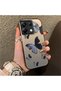 Black and Gray Butterfly-Printed Protective Case Compatible with Poco X6, Offering Impact Protection.