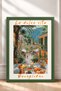 Buongiorno Kubbeli Street Kruvasan Framed Painting Italy Poster Living Room Kitchen Wall Decor Itp127 - 3