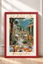 Buongiorno Kubbeli Street Kruvasan Framed Painting Italy Poster Living Room Kitchen Wall Decor Itp127 - 3