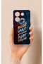 Wavy Burgundy and Blue Patterned Silicone Case Compatible with Tecno Camon 20 Pro.