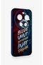 Mi 17 Ultra Compatible Wavy Burgundy and Blue Patterned Silicone Case. - 3