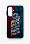 Samsung A27 Compatible Wavy Burgundy and Blue Patterned Silicone Case. - 2