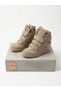 Pensa Women's Sports Boots, Padded Heel, Velcro Strap, Genuine Leather, Mink Suede. - 2