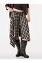 Women Multi Checked Skirt - 2