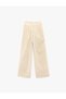 بنطلون نسائي بيج مخطط